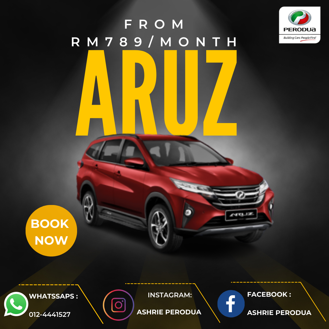 Ashrie Perodua Facebook ad: PERODUA REBATE SEHINGGA RM5,000.00 n+ RM3,000.00 *ARUZ &…