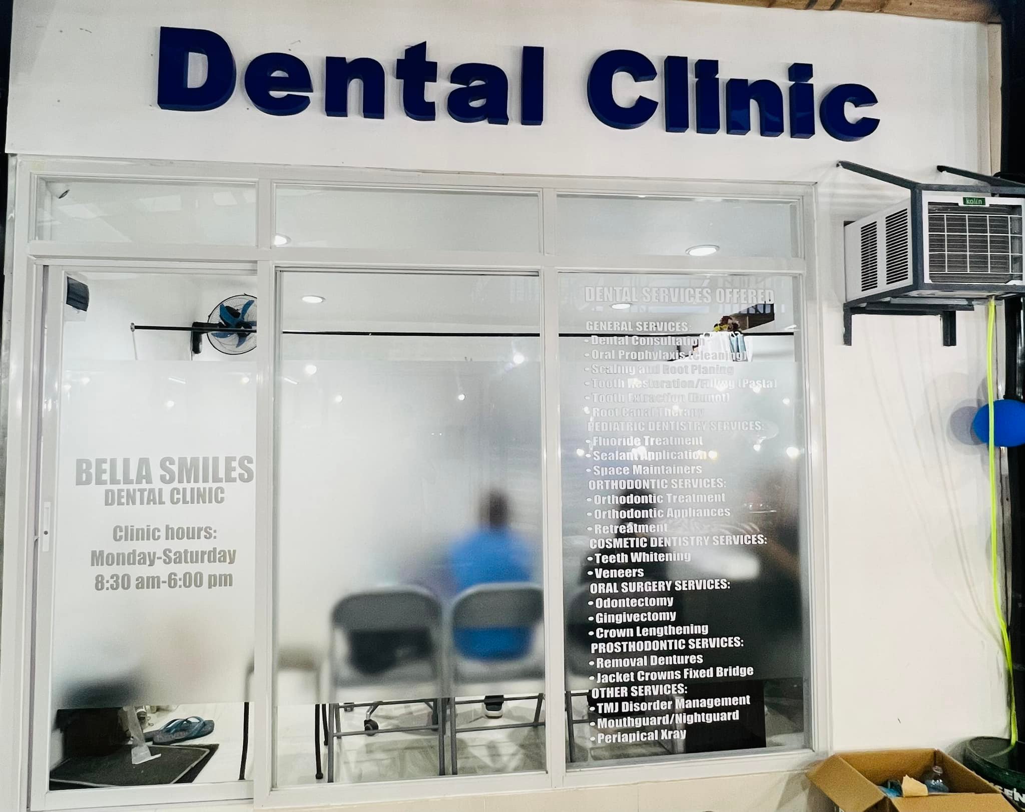 Bella Smiles dental clinic-tagbac branch Facebook ad