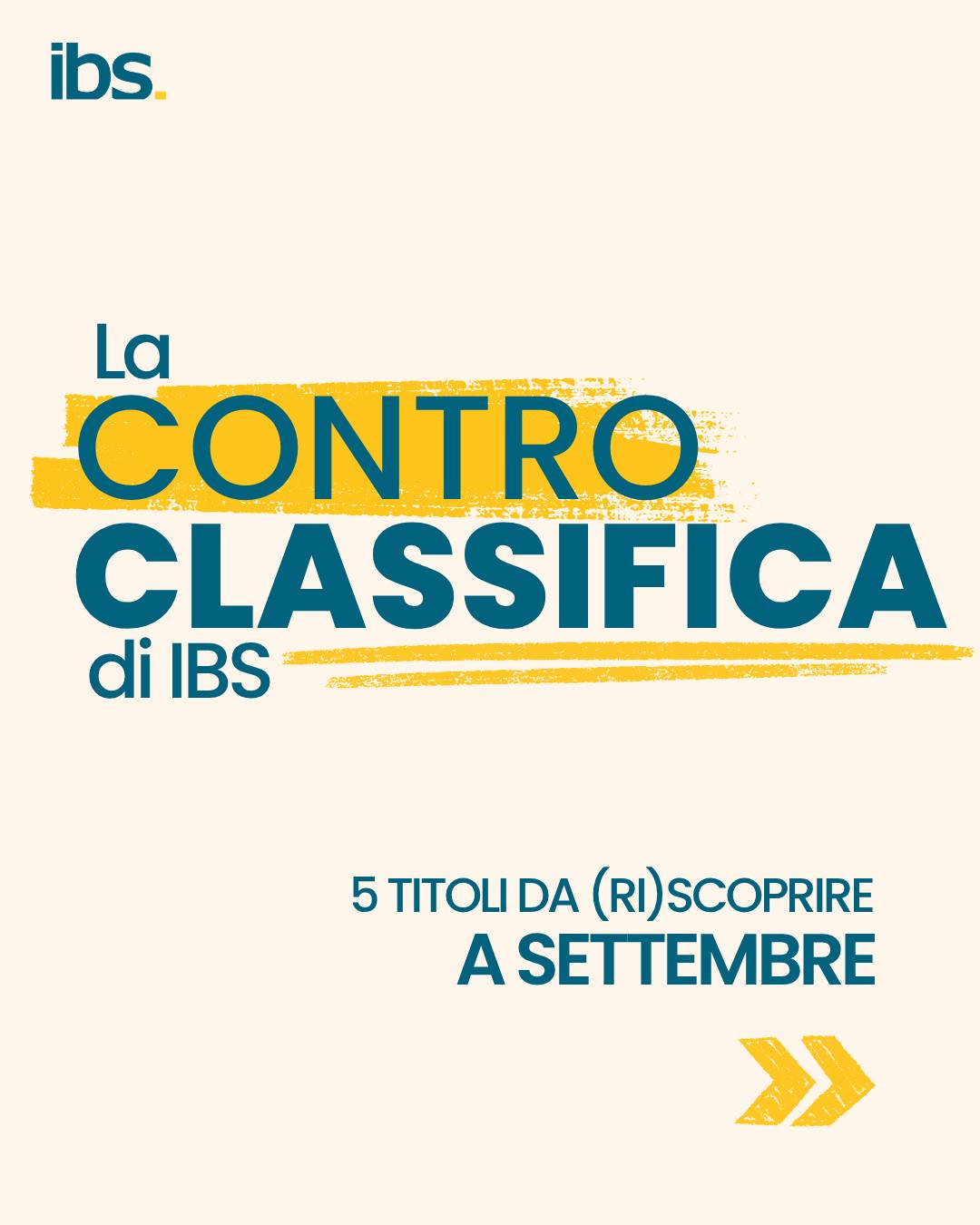 IBS.it Facebook ad: La ControClassifica di settembre è arrivata!