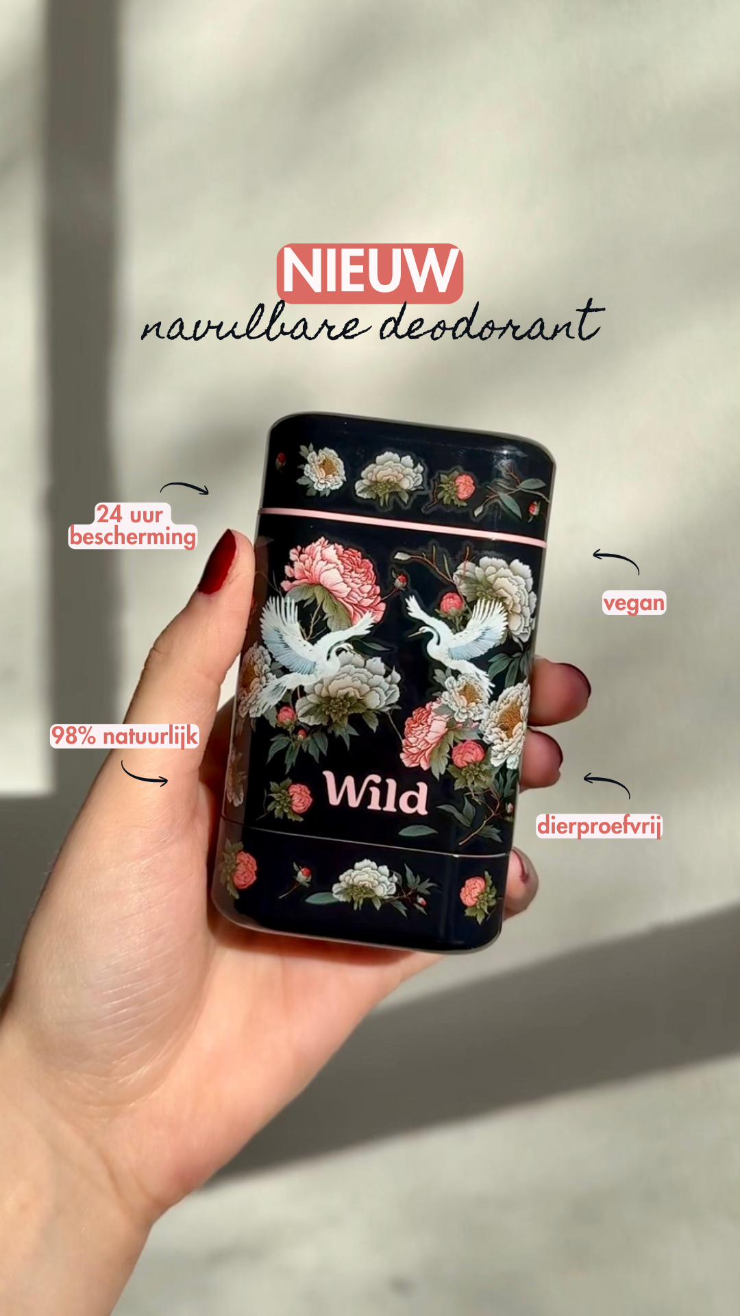 Wild Facebook ad: Geef je dagelijkse routine een upgrade met Midnight Bloom