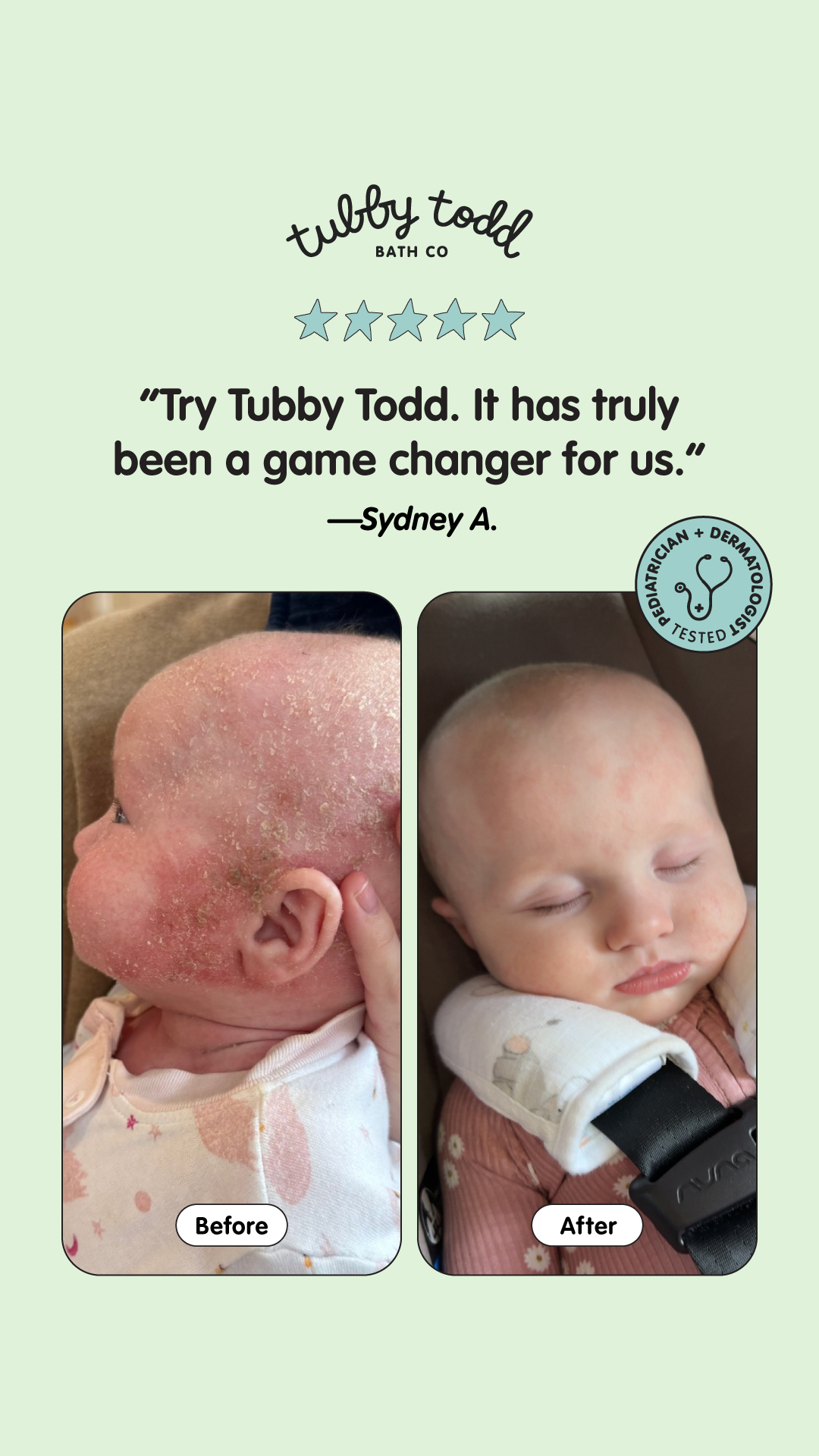 Tubby Todd Bath Co. Facebook ad