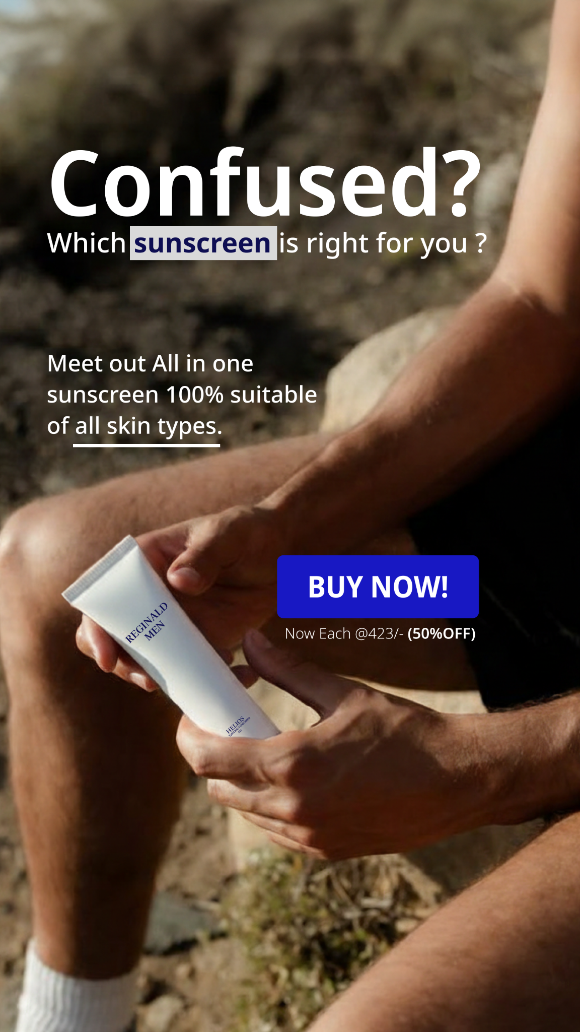 Reginald Men Facebook ad