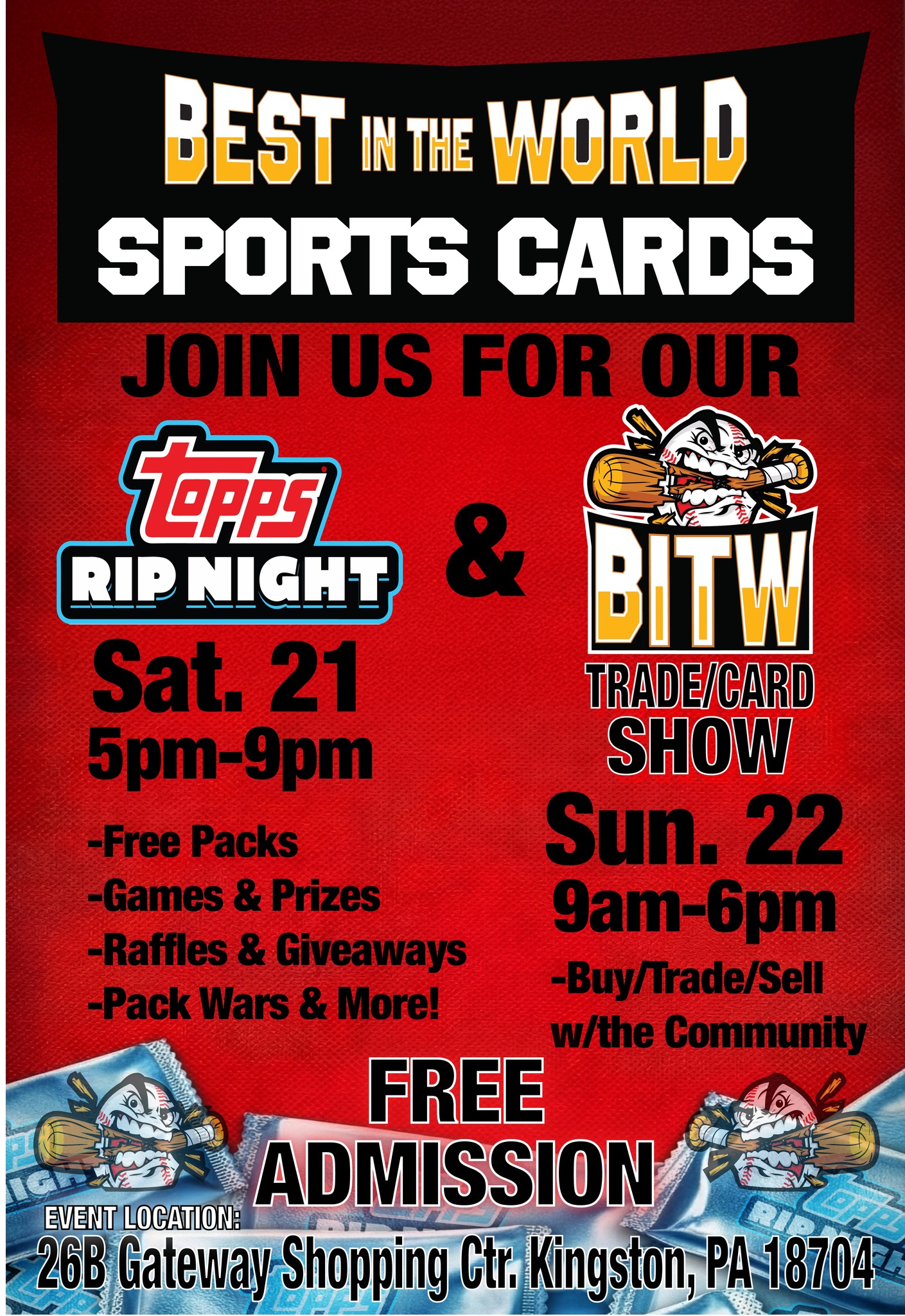 Best in the World Sports Cards and Collectibles Facebook ad