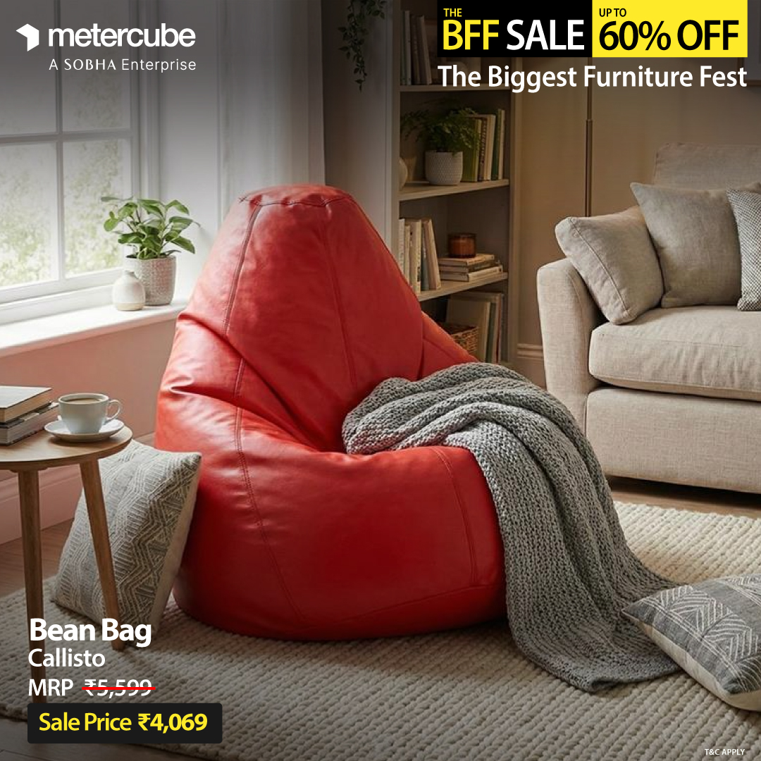Metercube Facebook ad: The Biggest Furniture Fest is here.