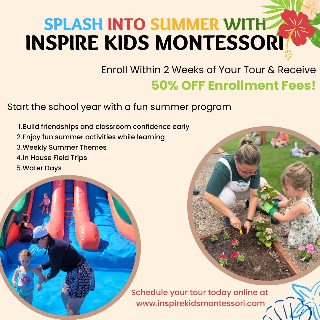 Inspire Kids Montessori Facebook ad