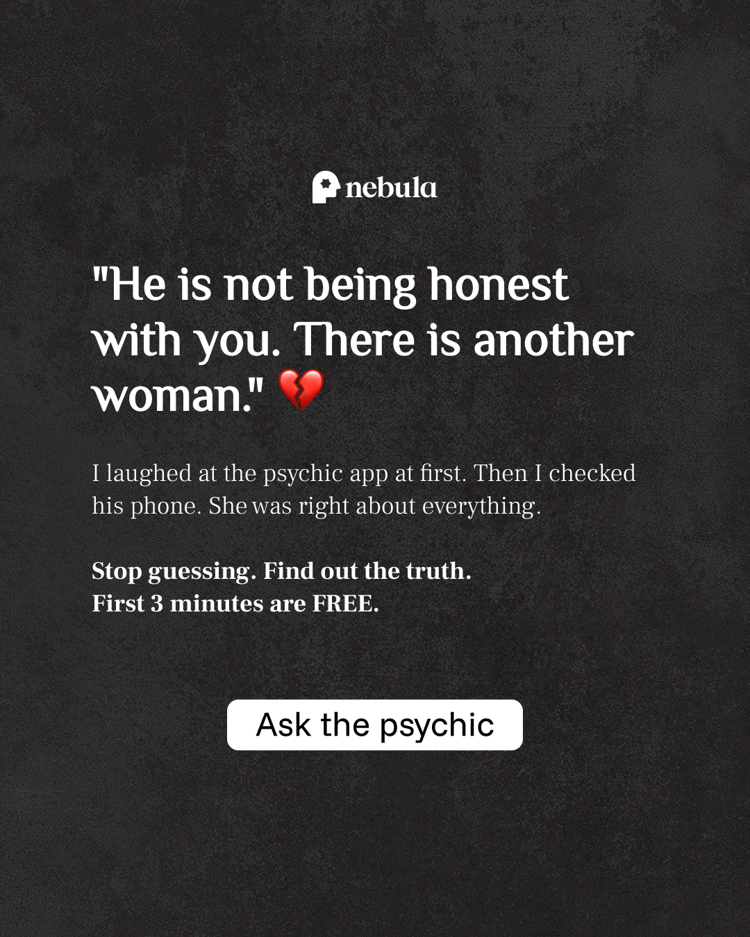 Your Relationship Advisor Facebook ad