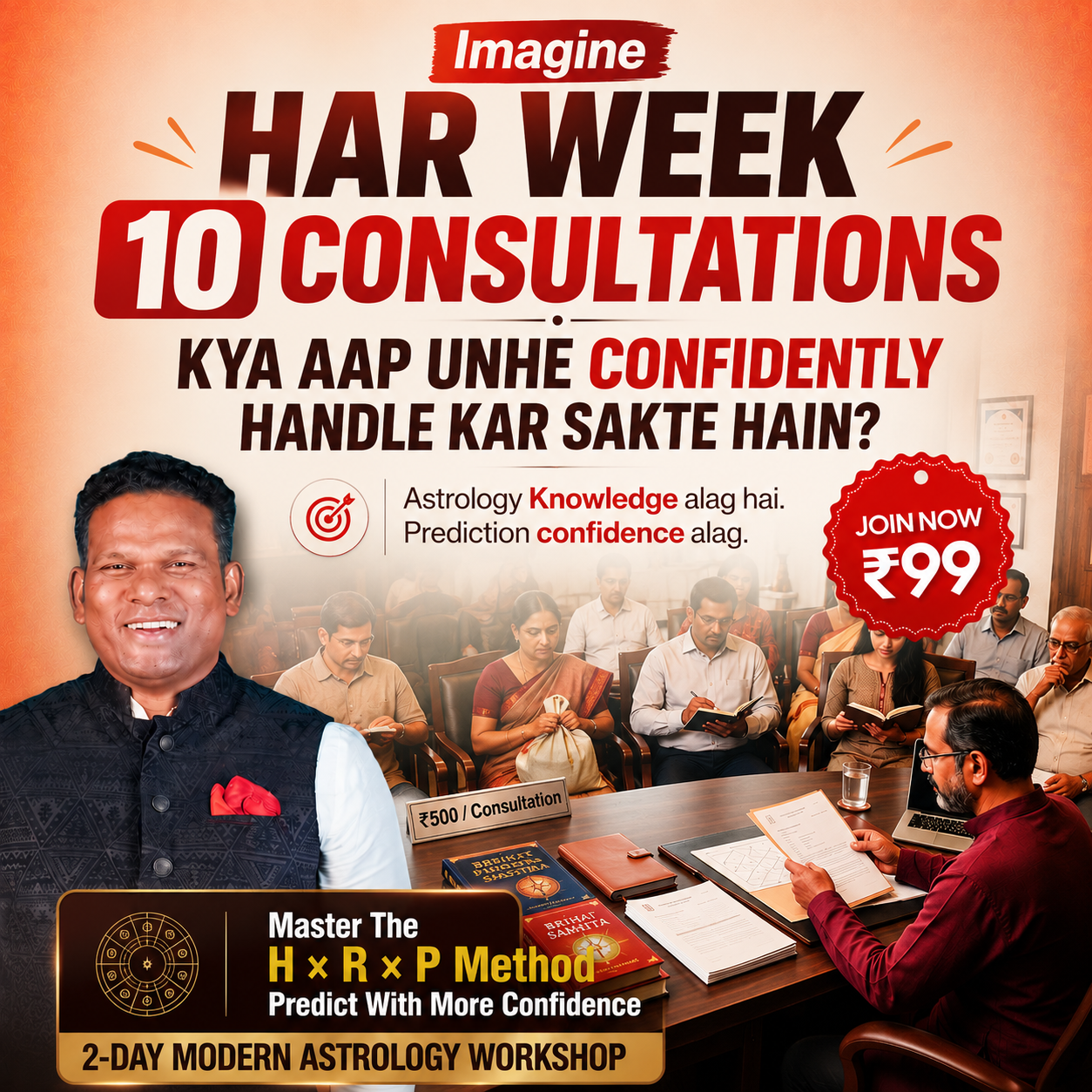 Sudhir Kove - Astrology Facebook ad: Build A Skill Beyond Your Salary