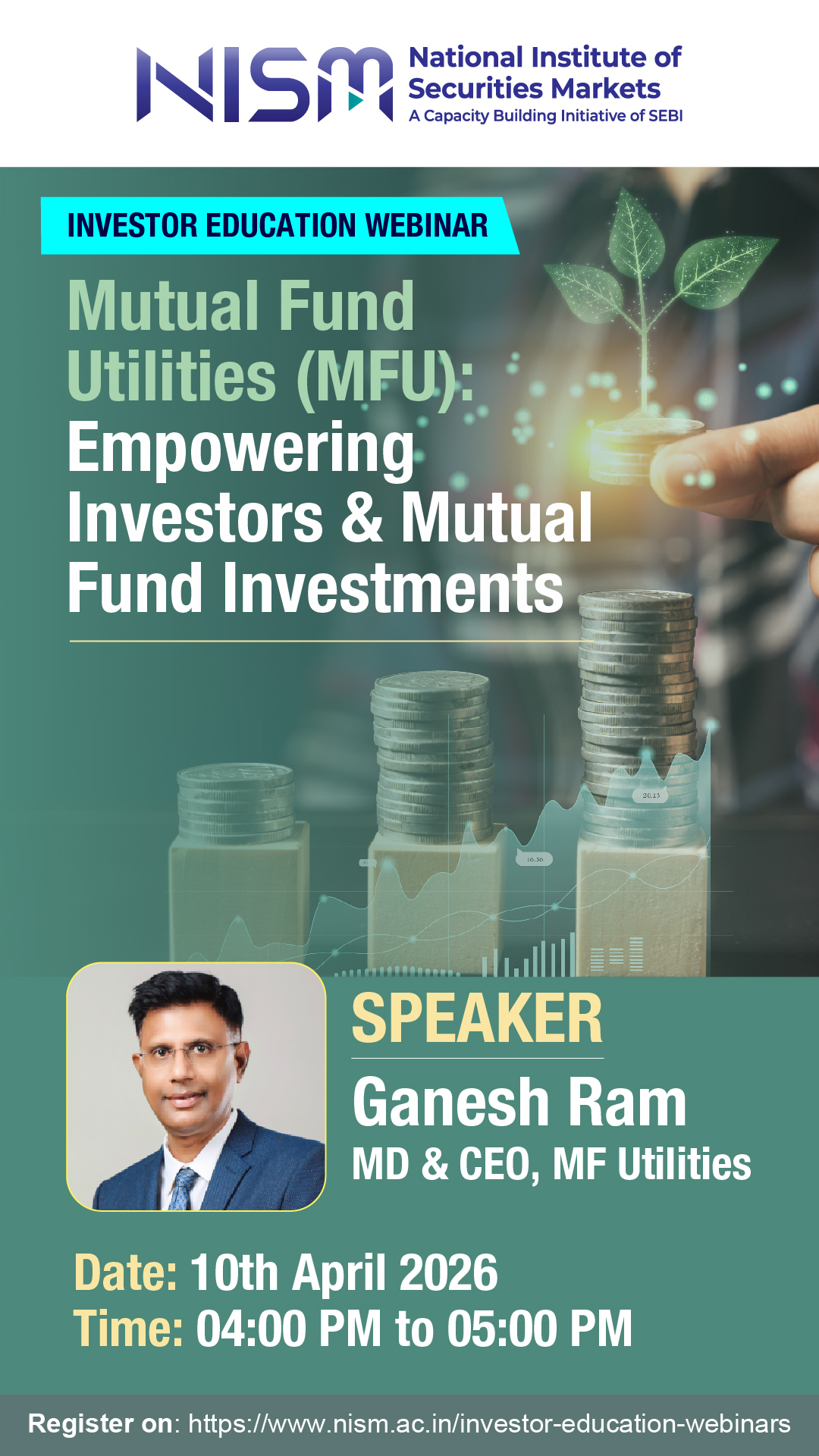 National Institute of Securities Markets Facebook ad