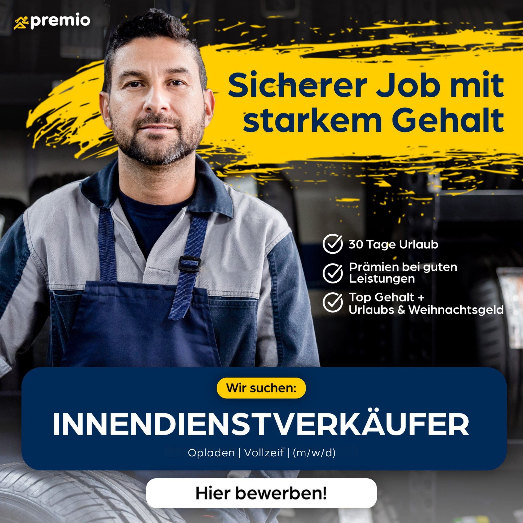 Premio W. Johann Facebook ad: Werde unser Innendienstverkäufer! (m/w/d)
