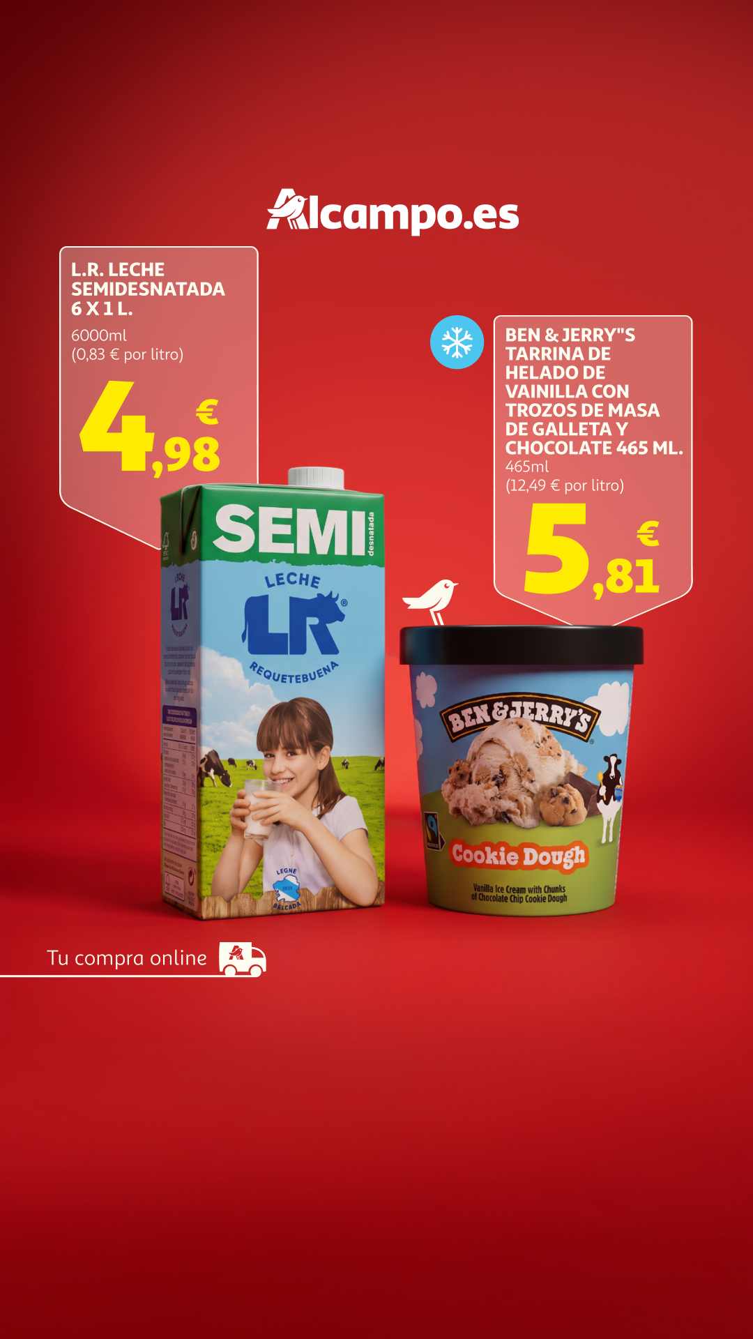 Alcampo Facebook ad