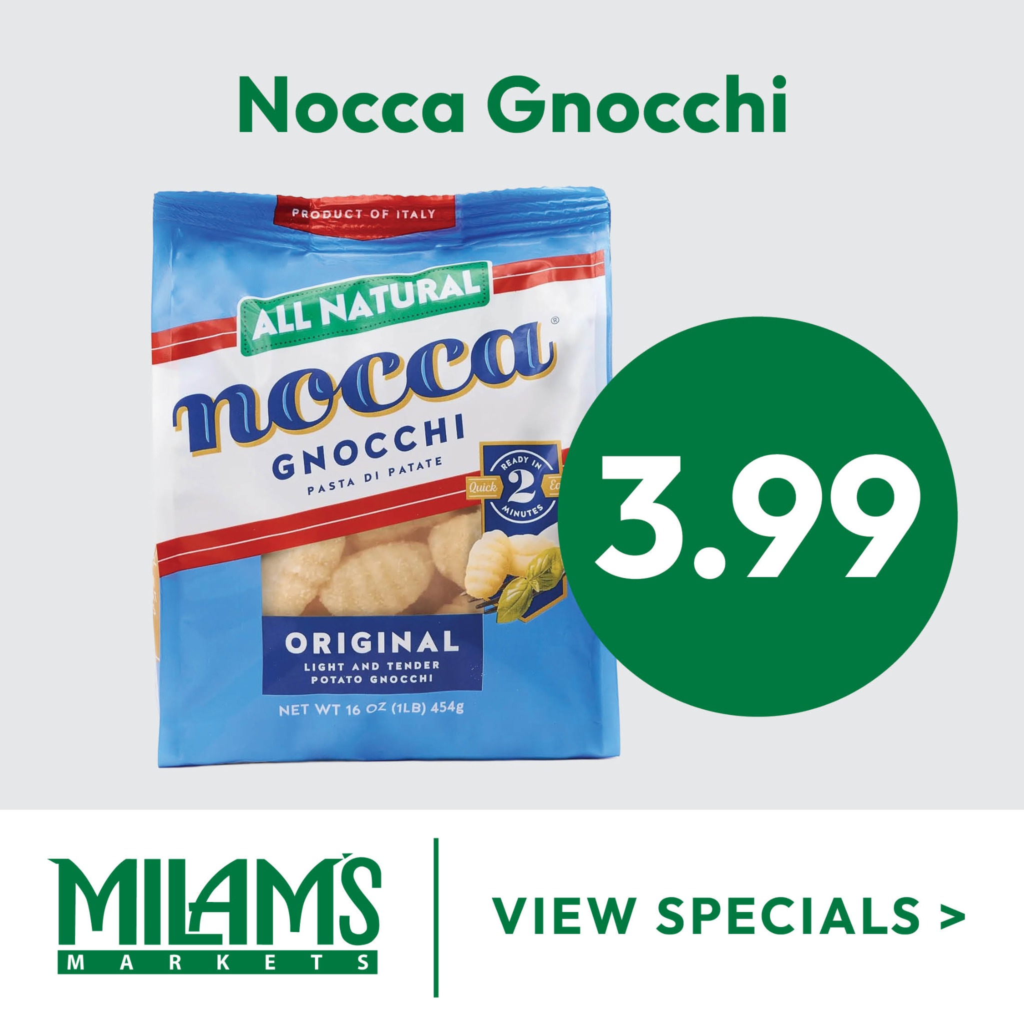 Milam's Markets Facebook ad