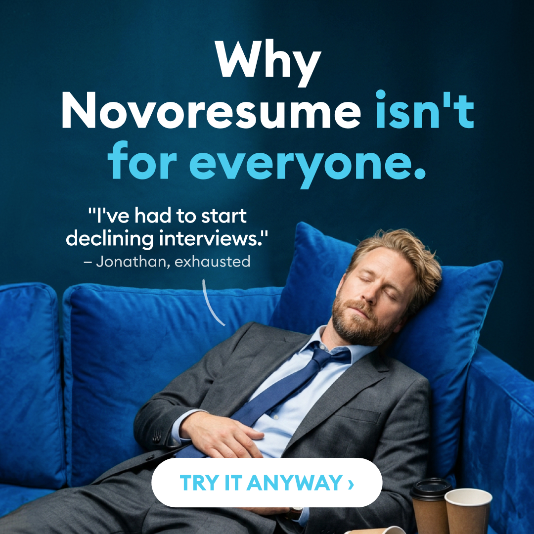 Novorésumé Facebook ad