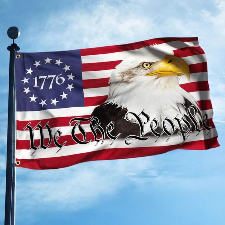 Unique Flags Facebook ad: Fly America’s Founding Spirit - A patriotic flag that…