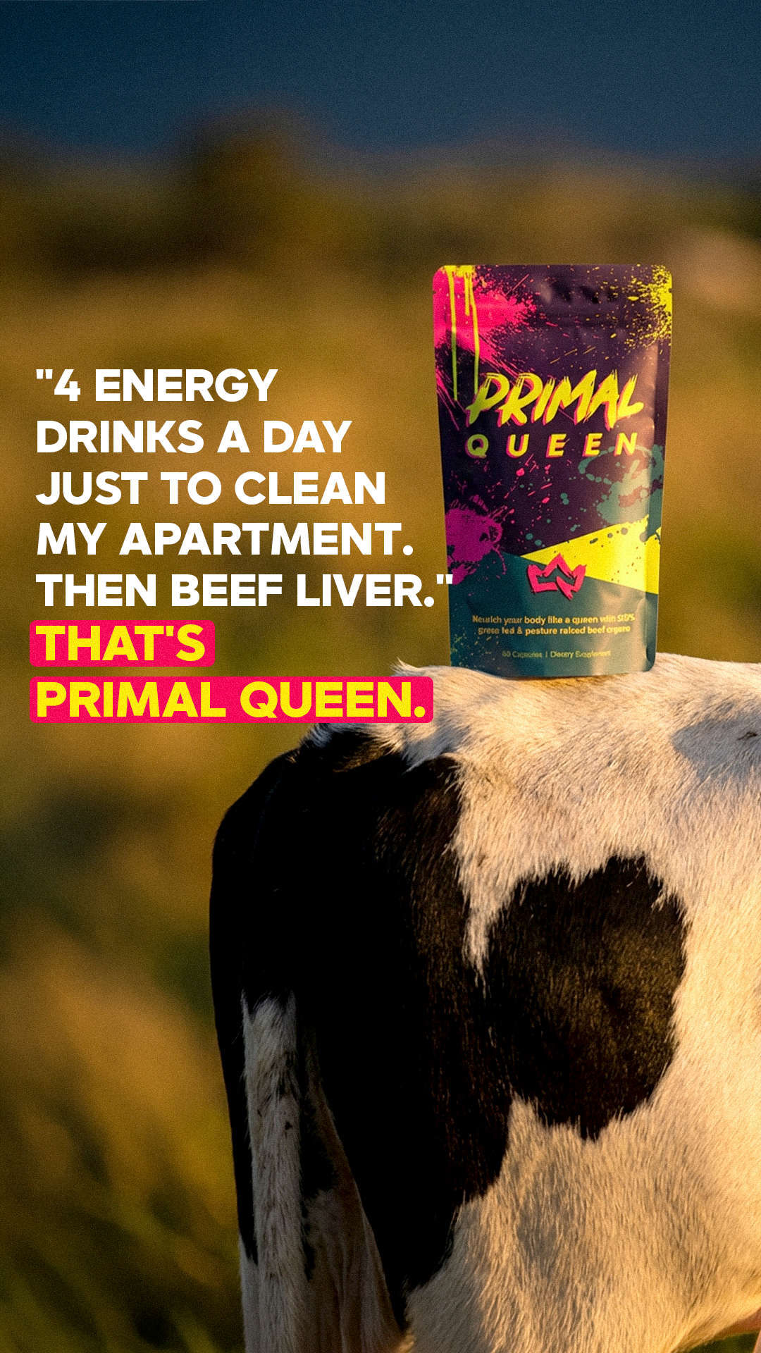 Primal Queen Facebook ad