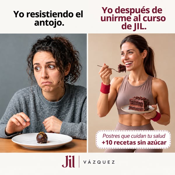 Viaketobyjil. Facebook ad: Postres que cuidan tu salud