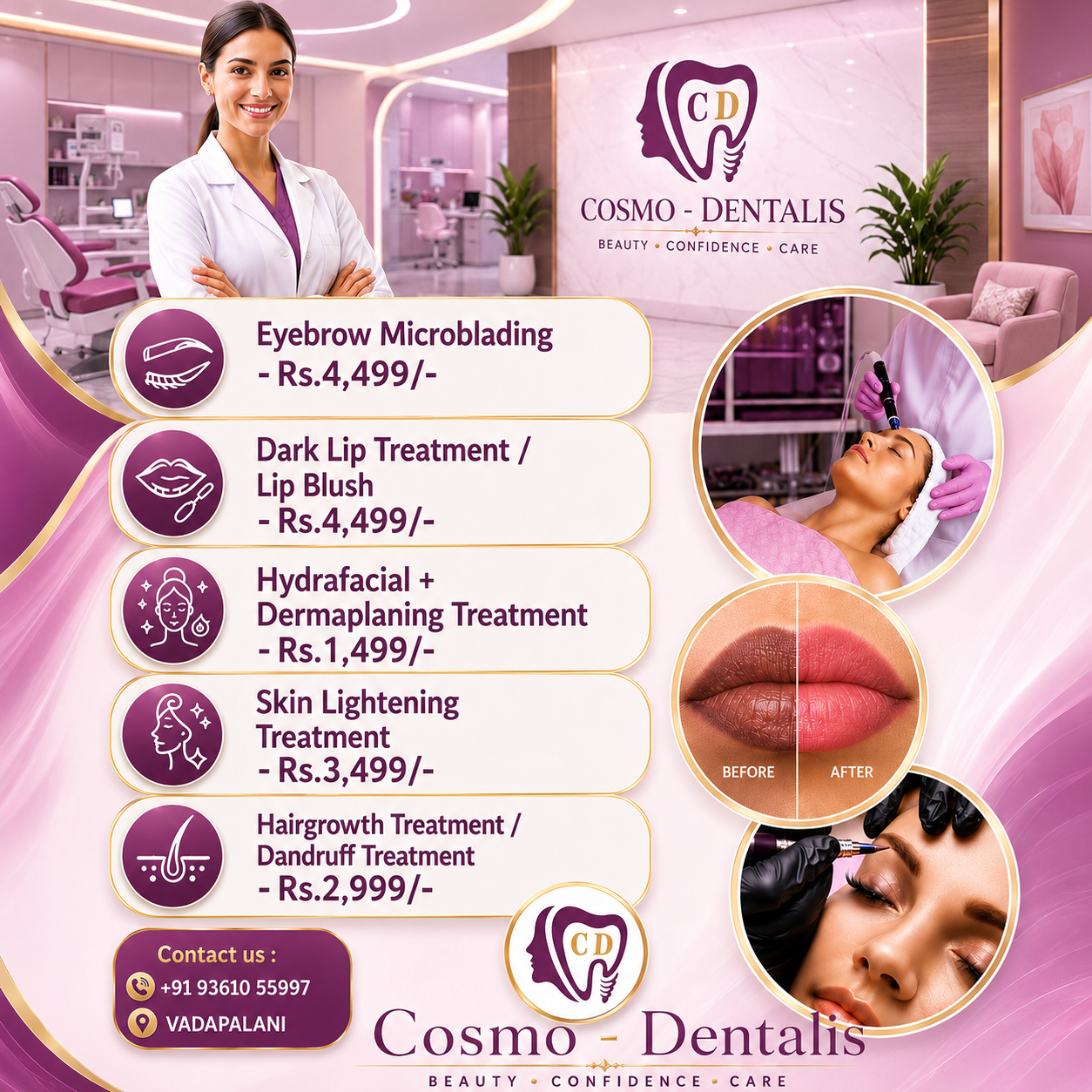 cosmo-Dentalis Facebook ad