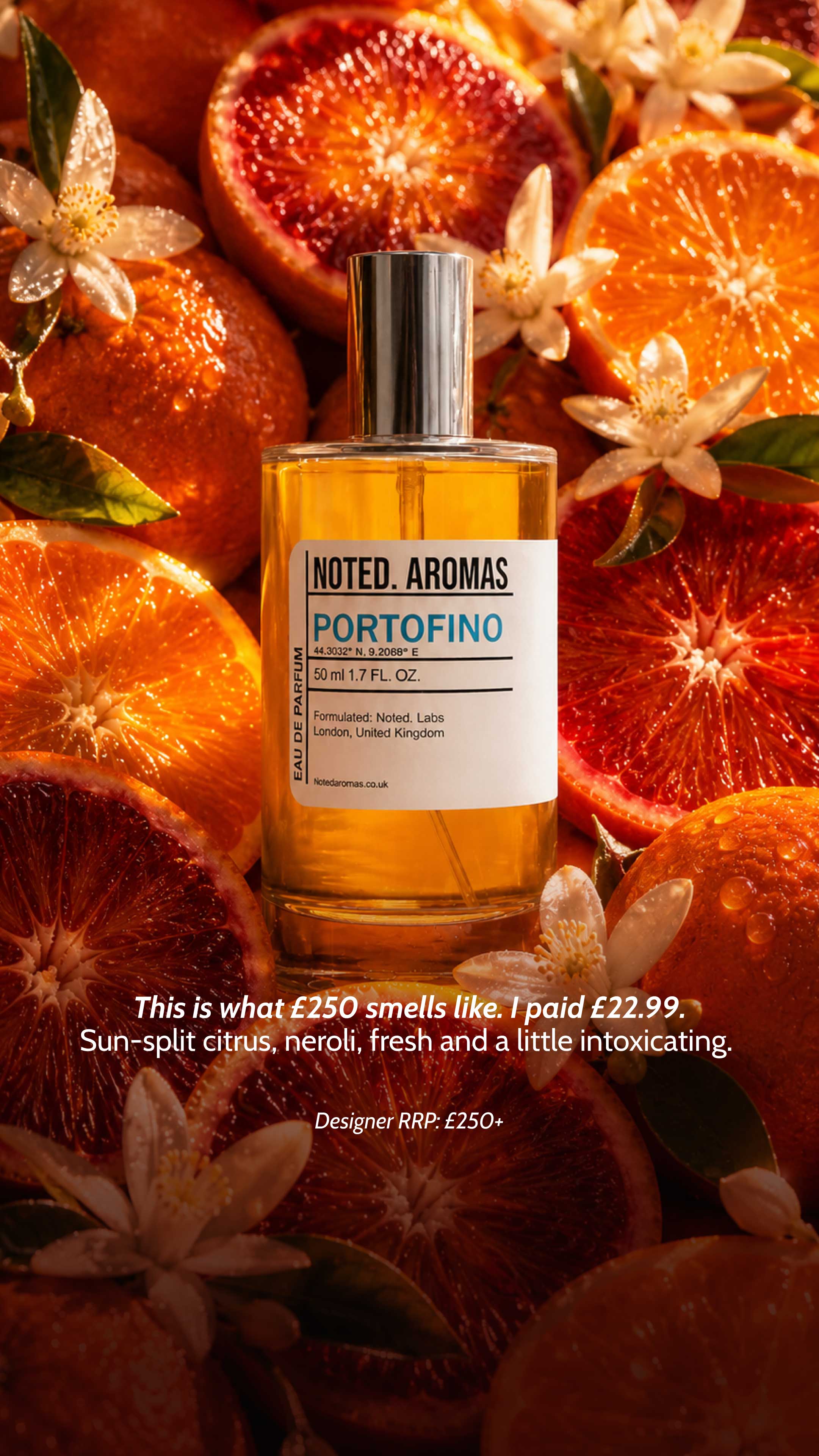 Noted Aromas Facebook ad