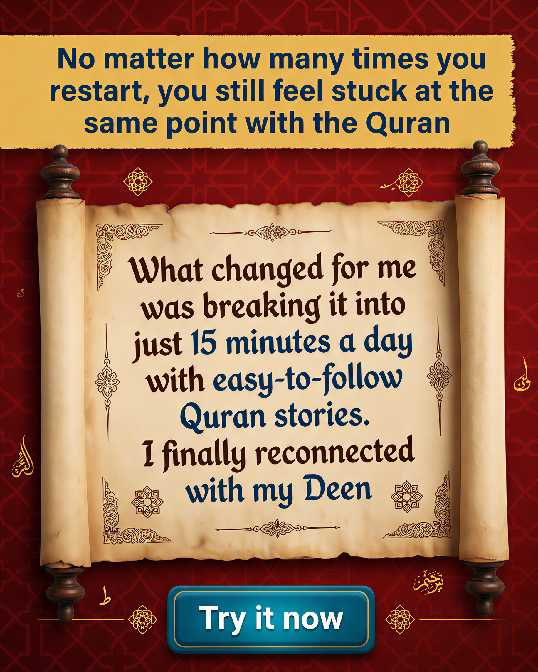 Imam Advice Daily Facebook ad
