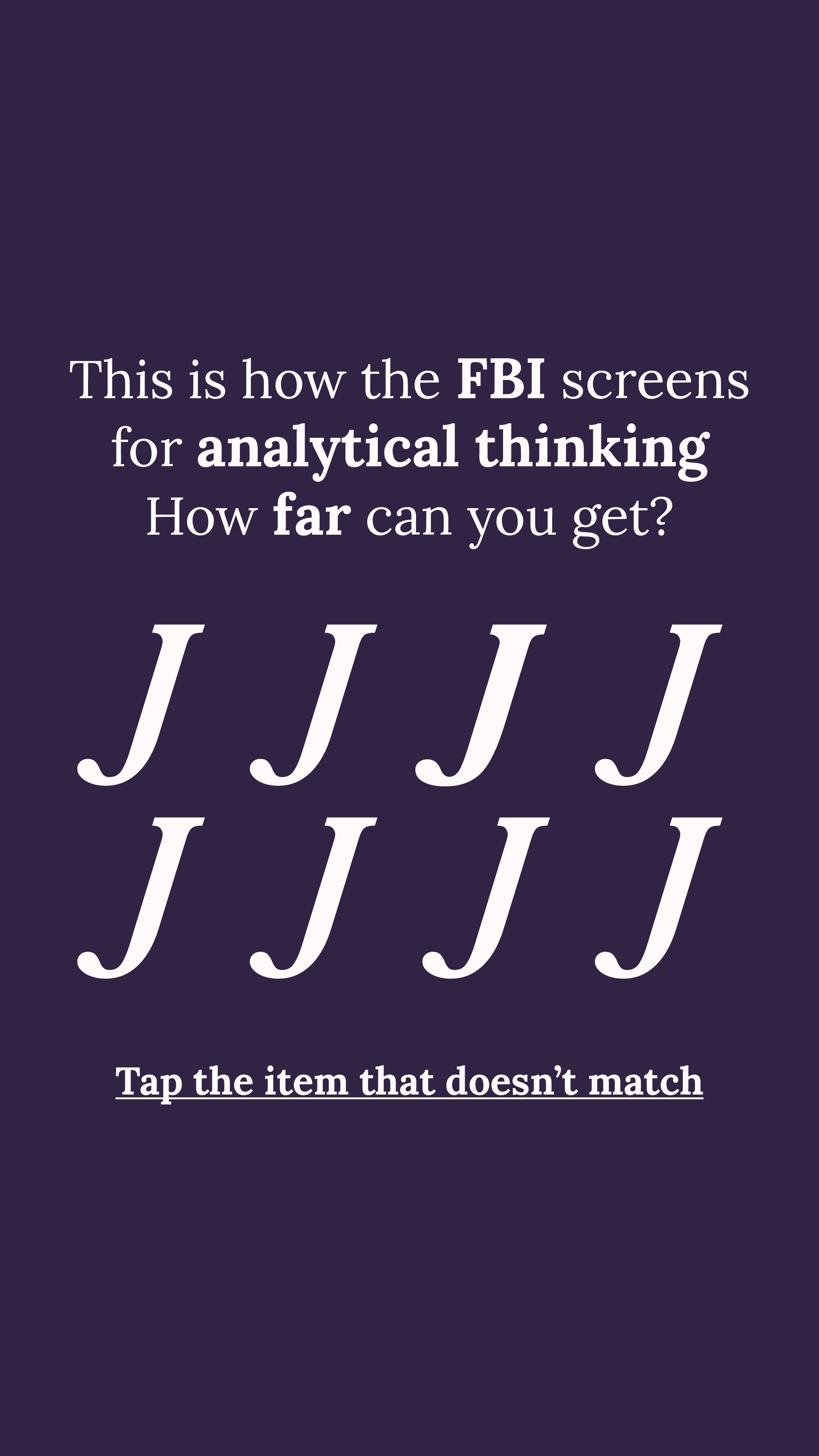 Brain Health Check Facebook ad
