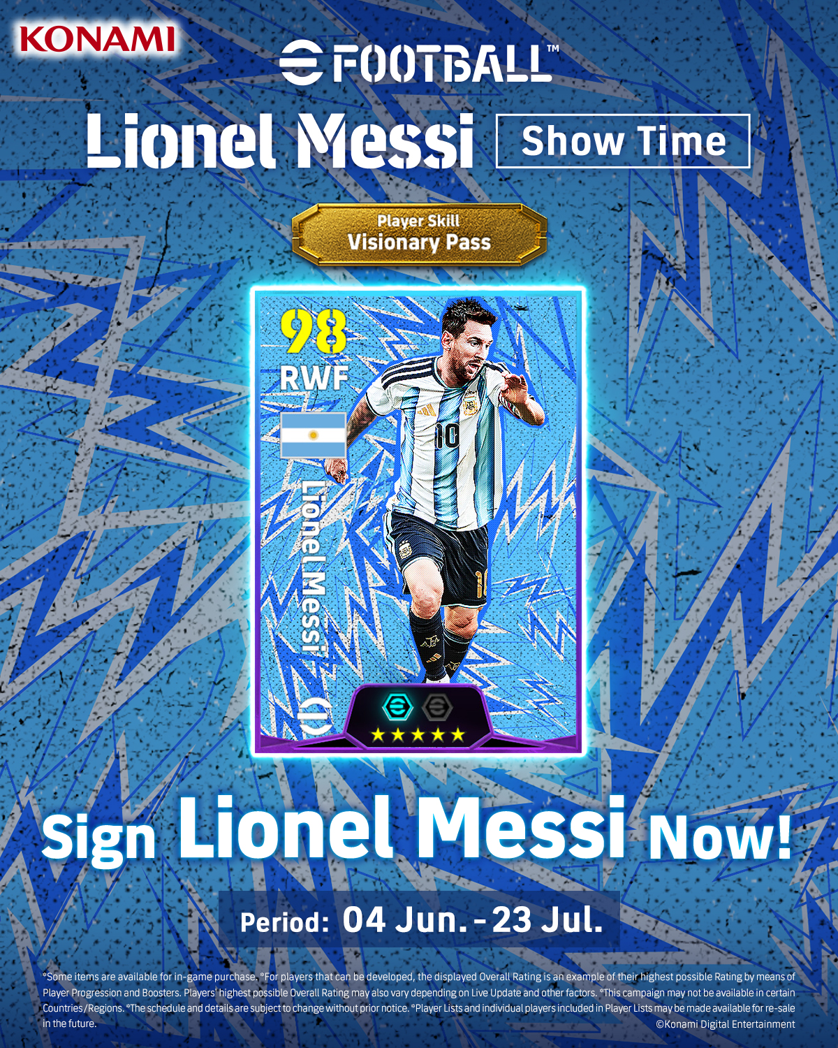 Konami App Facebook ad