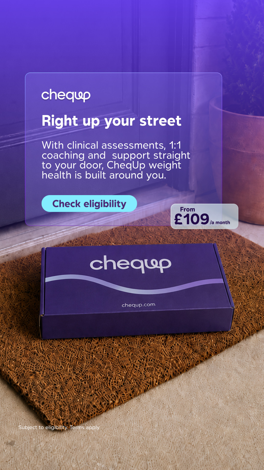 CheqUp Health Facebook ad from Jun 12, 2026