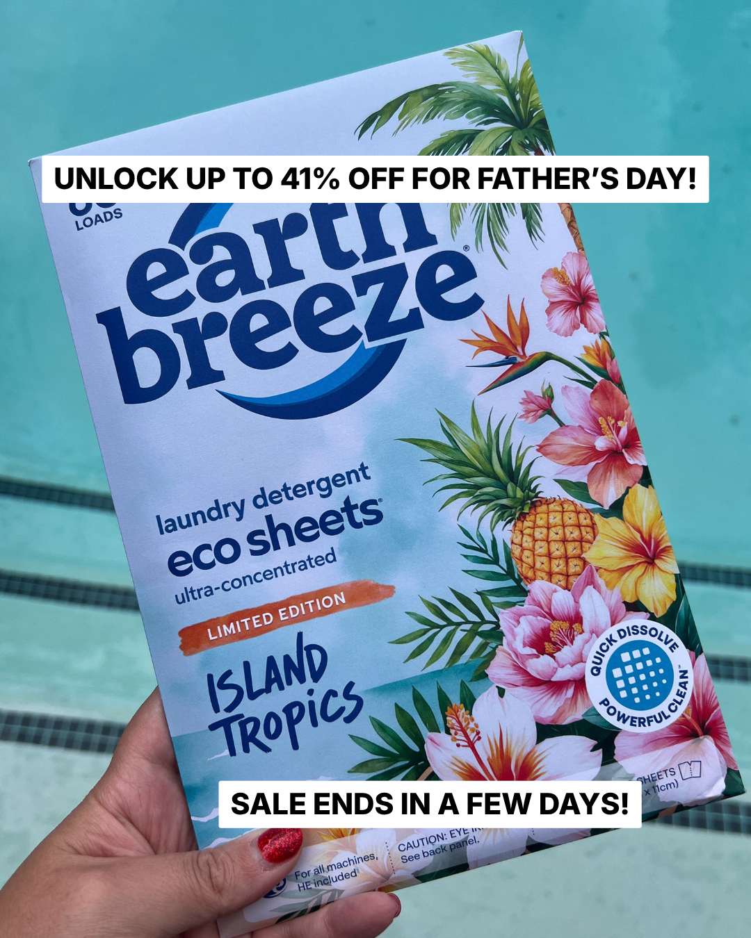 Earth Breeze Facebook ad