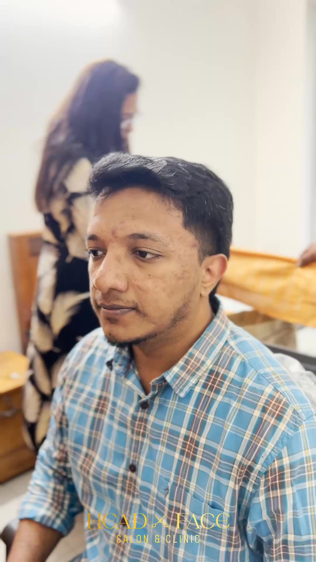 Head and Face Salon and Aesthetic Clinic Facebook ad: Last minute function? tension വേണ്ട!
