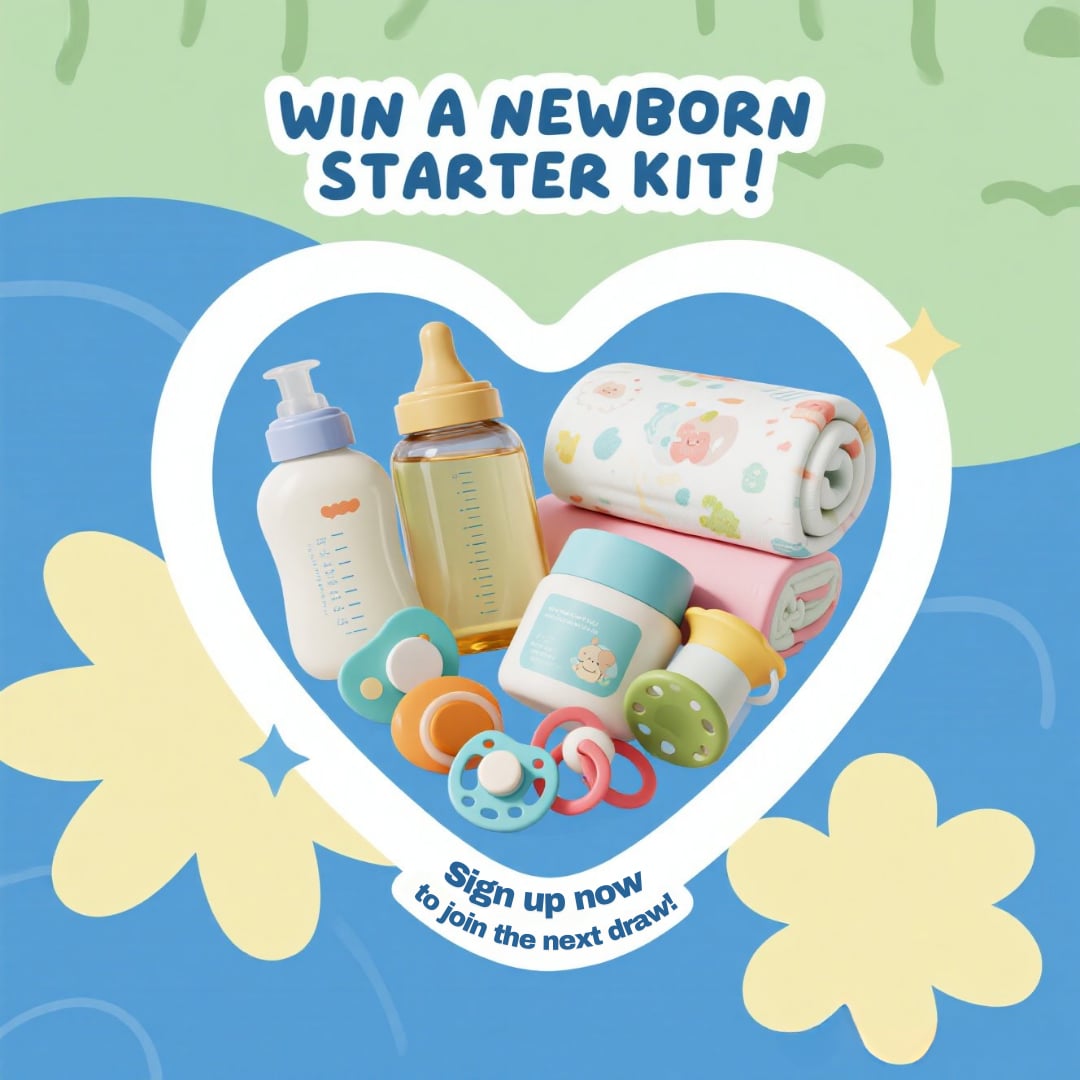 Canada Giveaways Facebook ad: Win $500 of Baby Starter Pack!