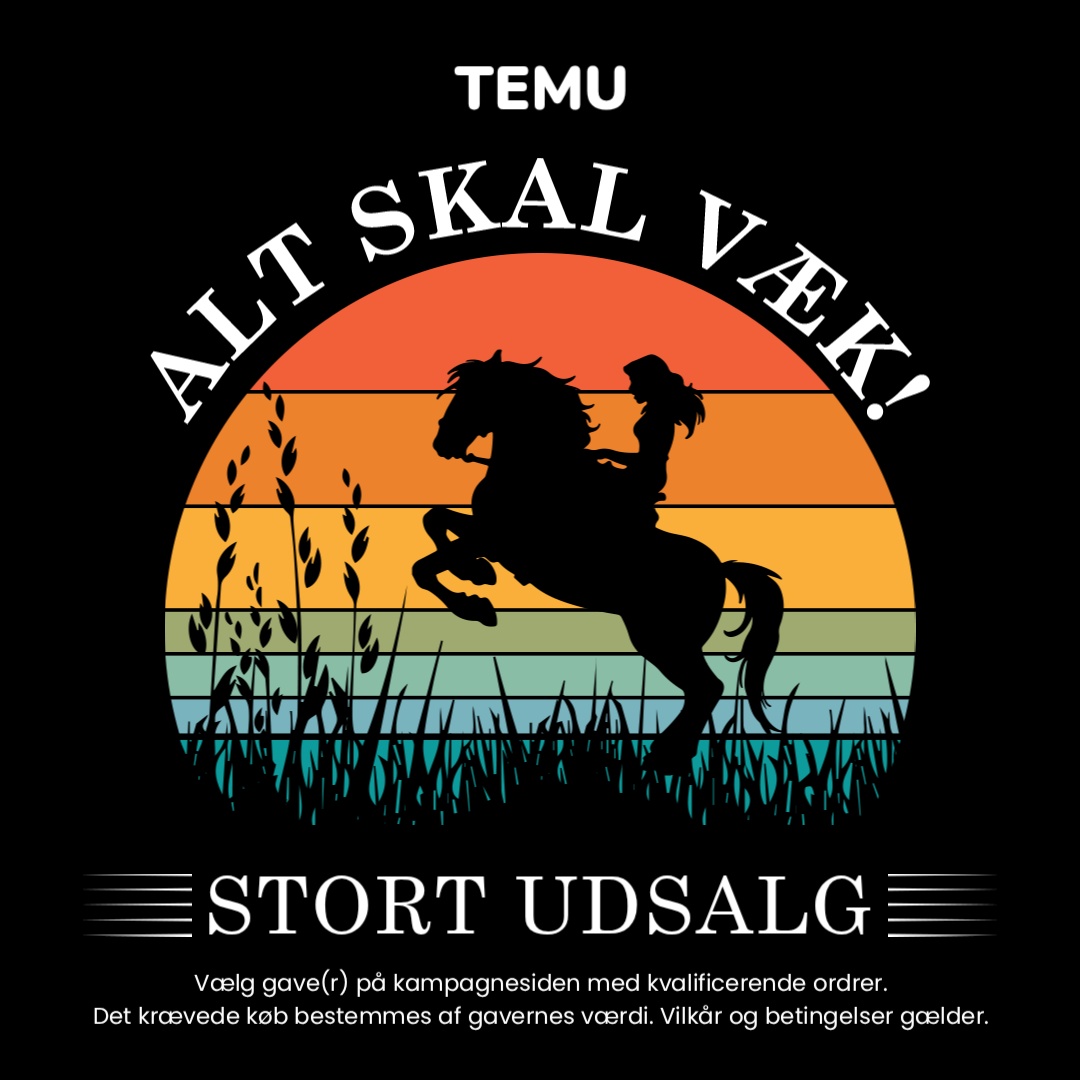 Temu Denmark Facebook ad