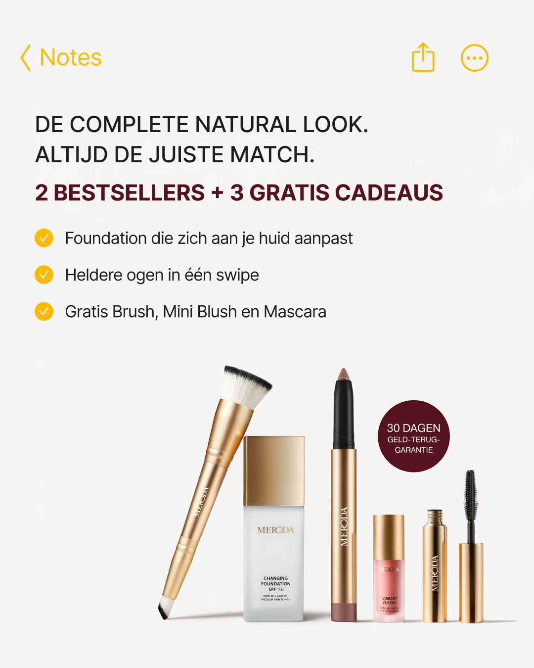 Korean Beauty Reviews Facebook ad: 2 bestsellers + 3 gratis cadeaus