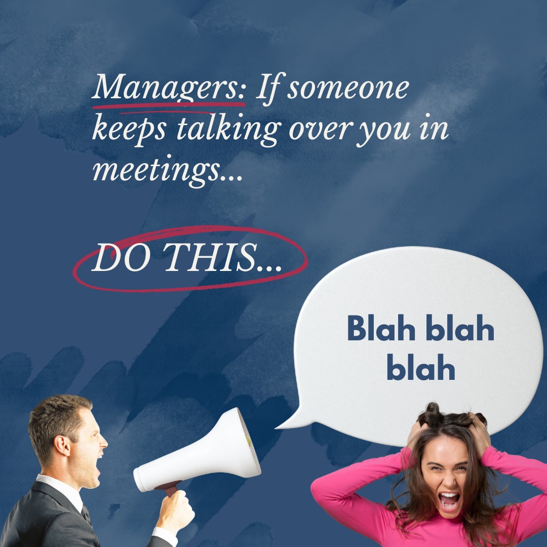 HR Leadership Academy Facebook ad: You’re halfway through explaining something in a meeting…