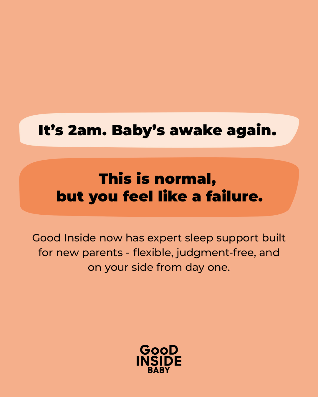 Good Inside Baby Facebook ad