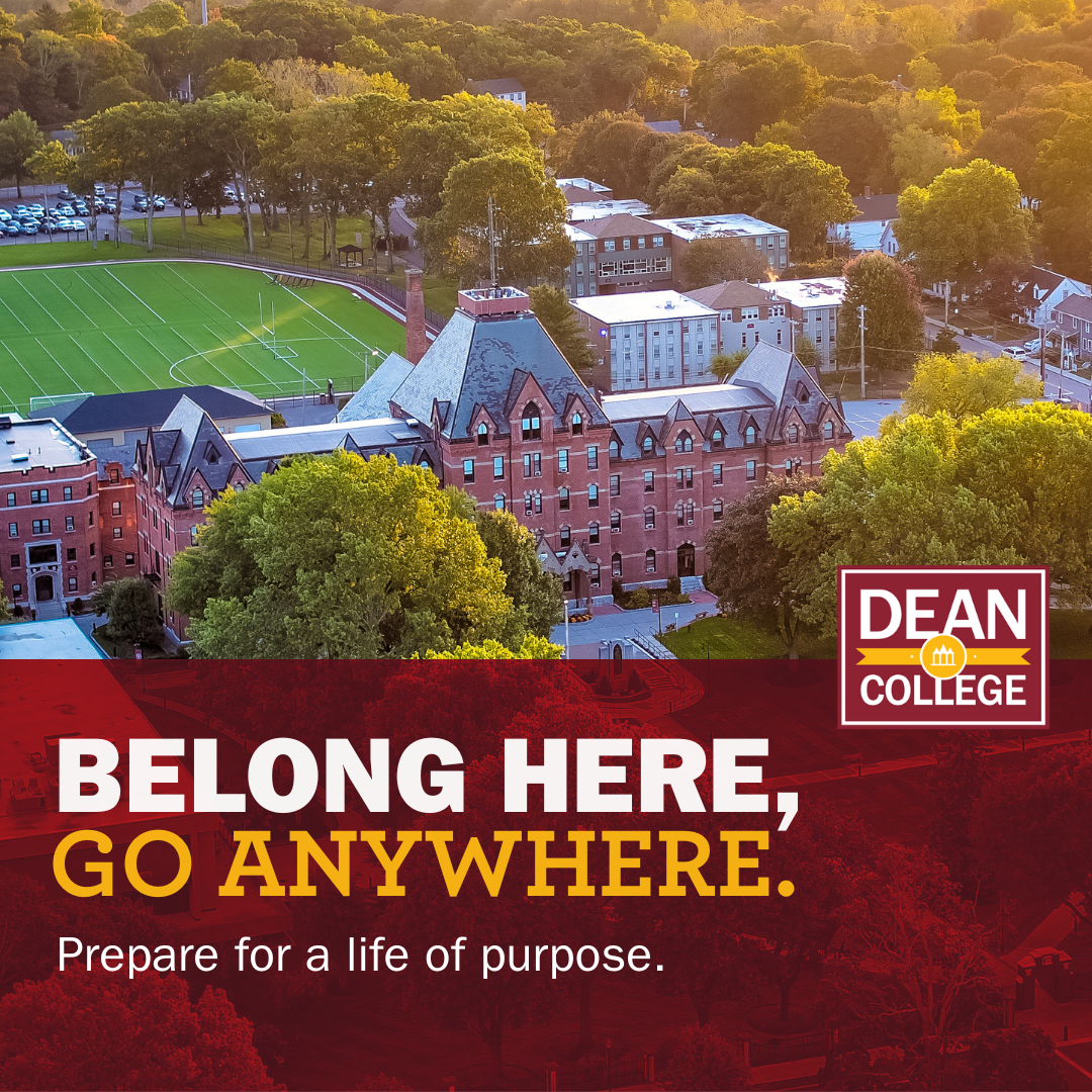 Dean College Facebook ad