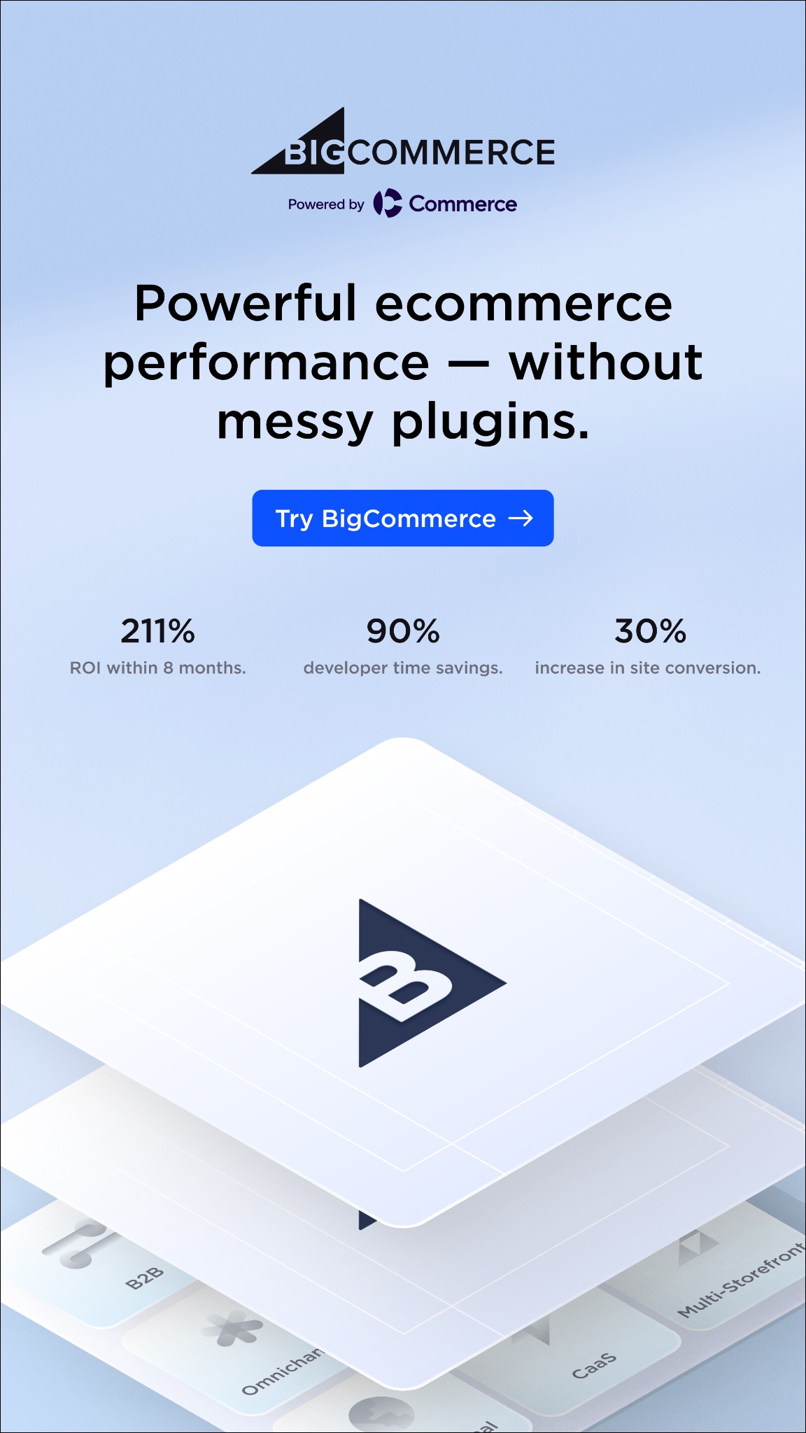 BigCommerce Facebook ad