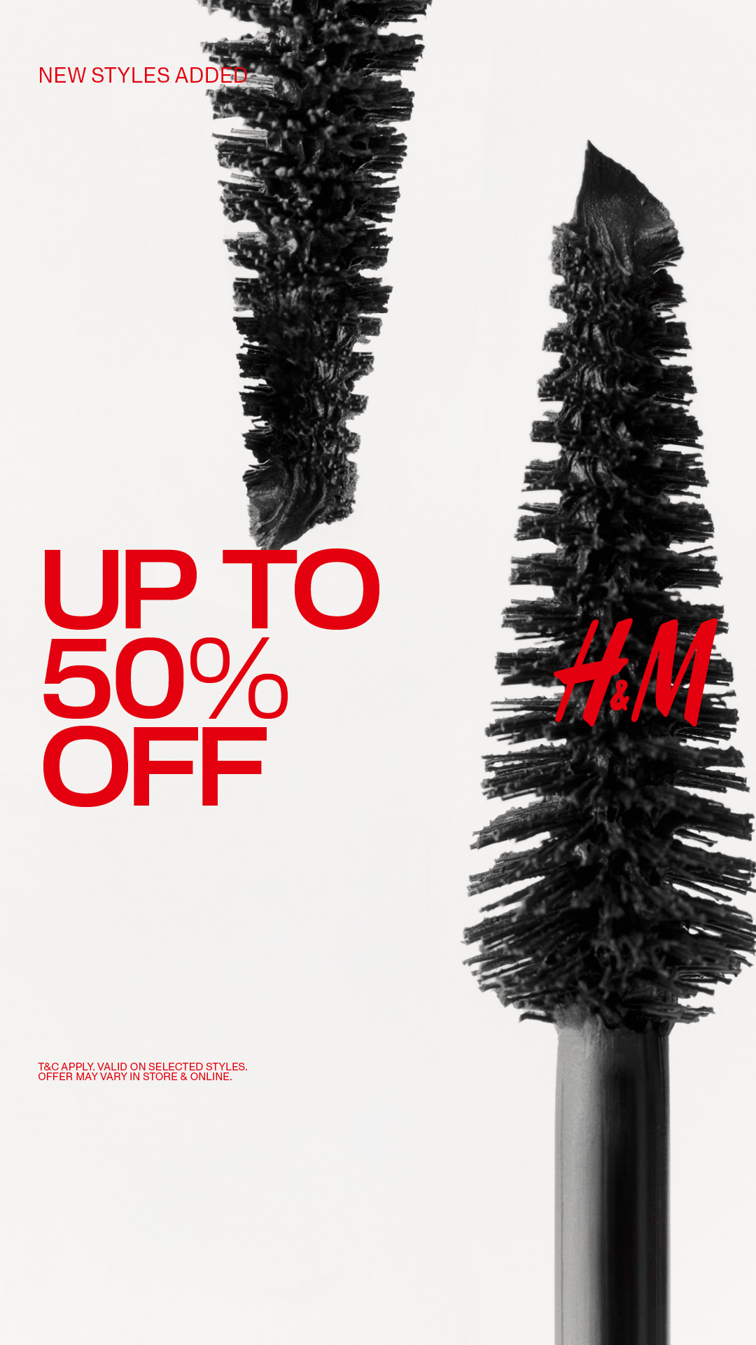 H&M Facebook ad