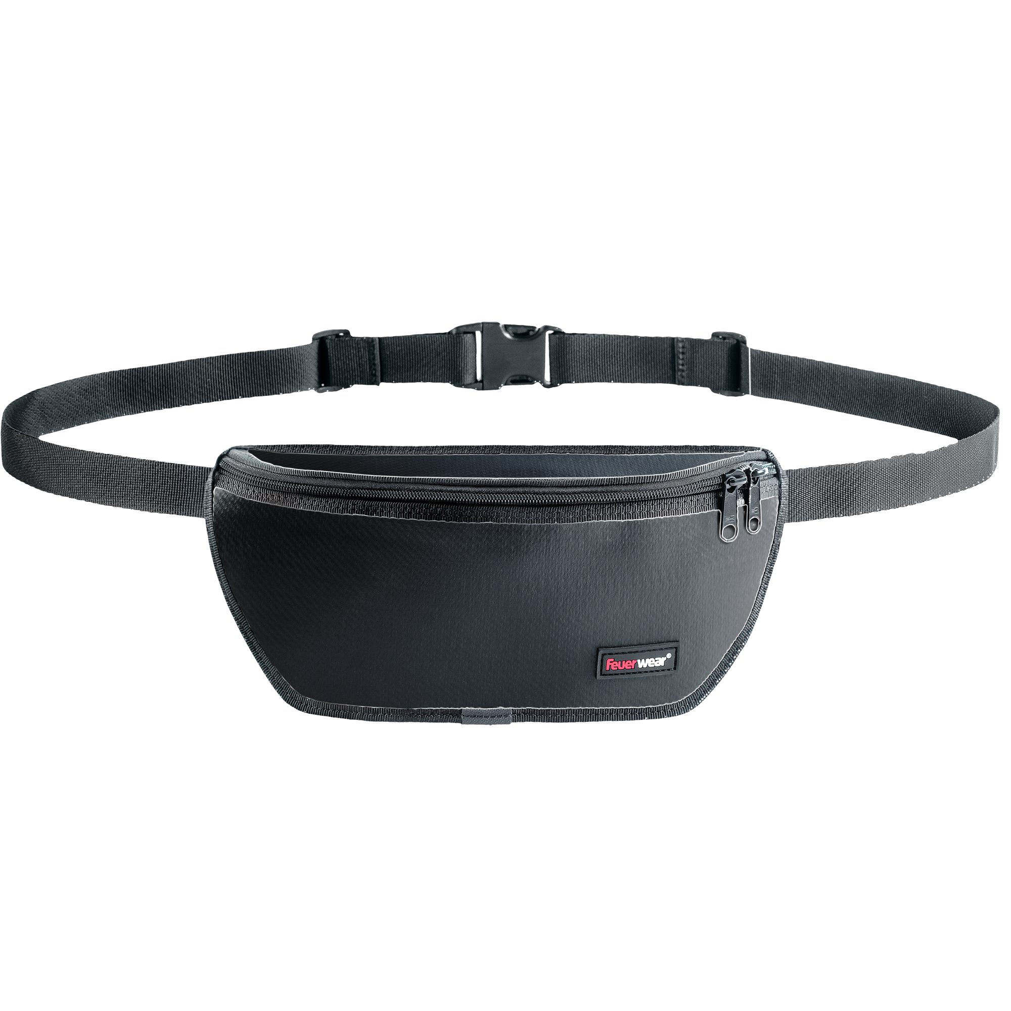 Feuerwear Facebook ad: Hip Bags und Crossbody Bags aus echtem Feuerwehrschlauch.