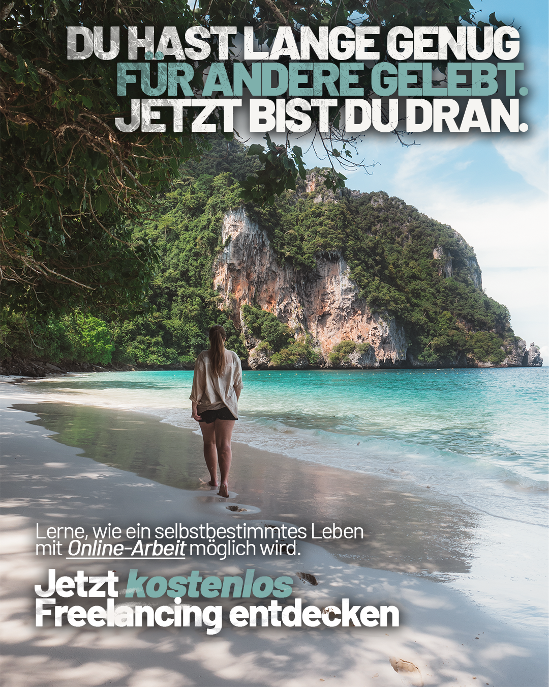 Vollzeitreisen - Leben als digitale Nomaden Facebook ad from Aug 3, 2026
