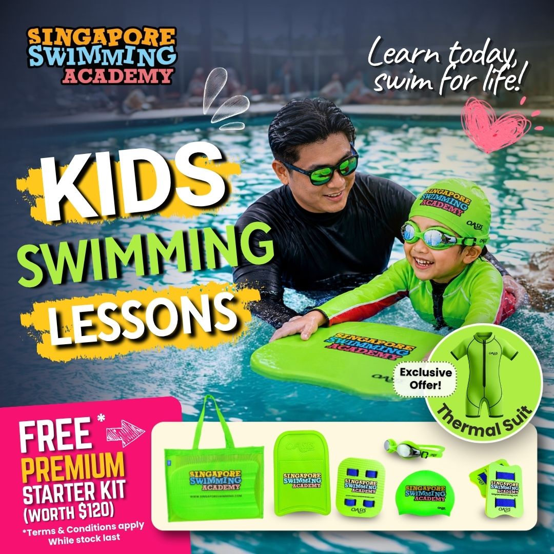 Singapore Swimming Academy Facebook ad: Chat with us
