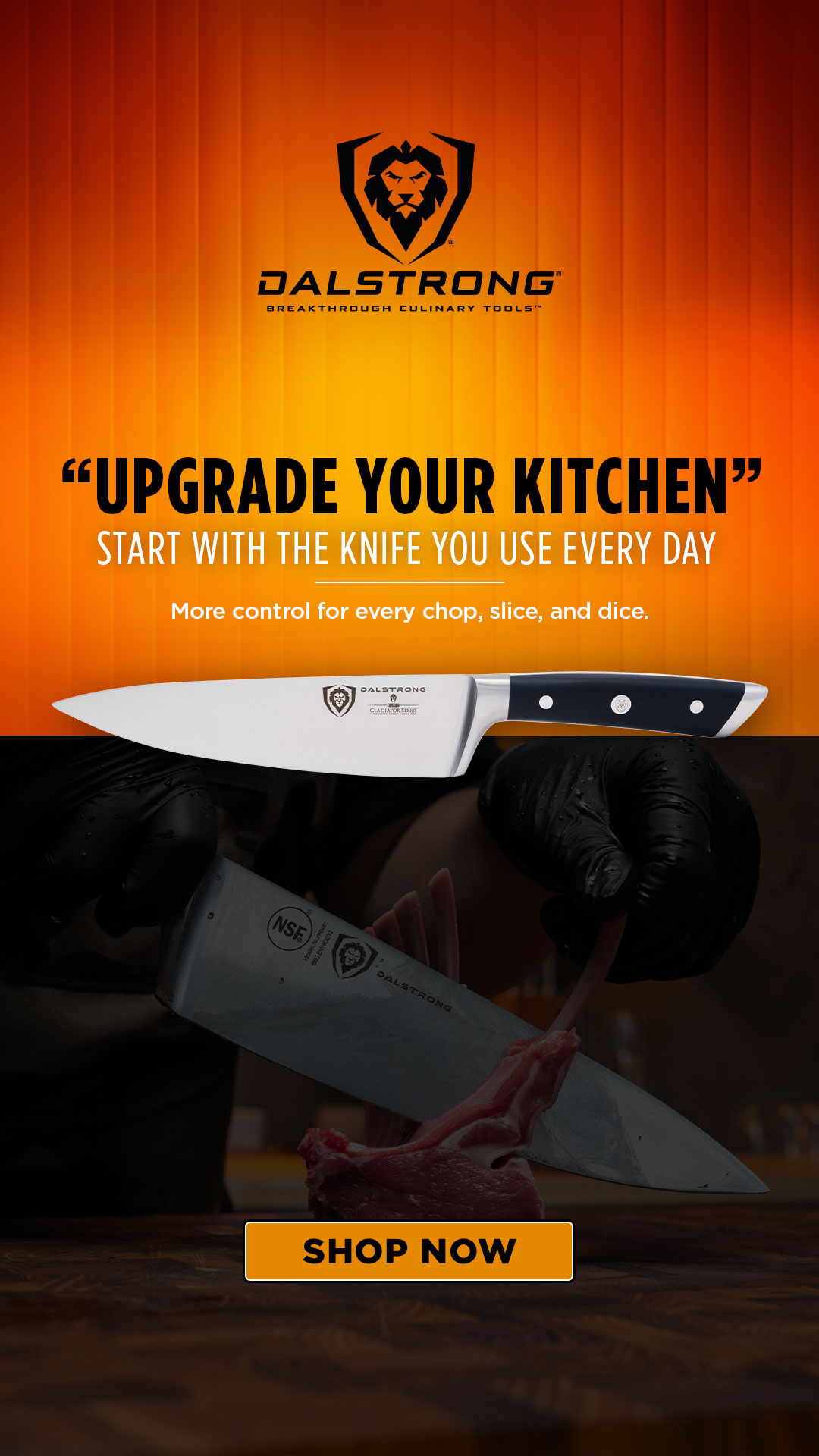 Dalstrong Facebook ad