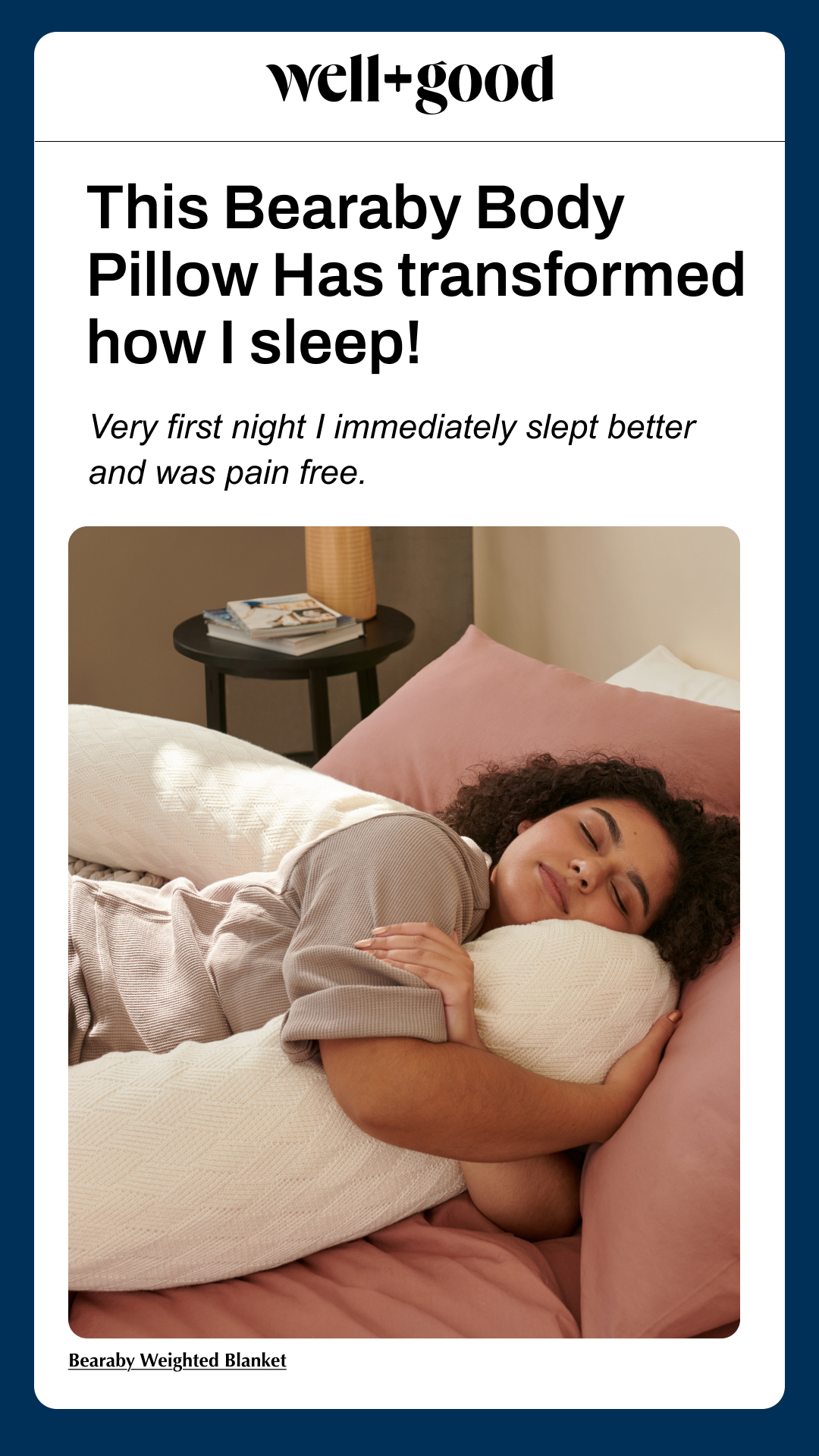 Bearaby Facebook ad