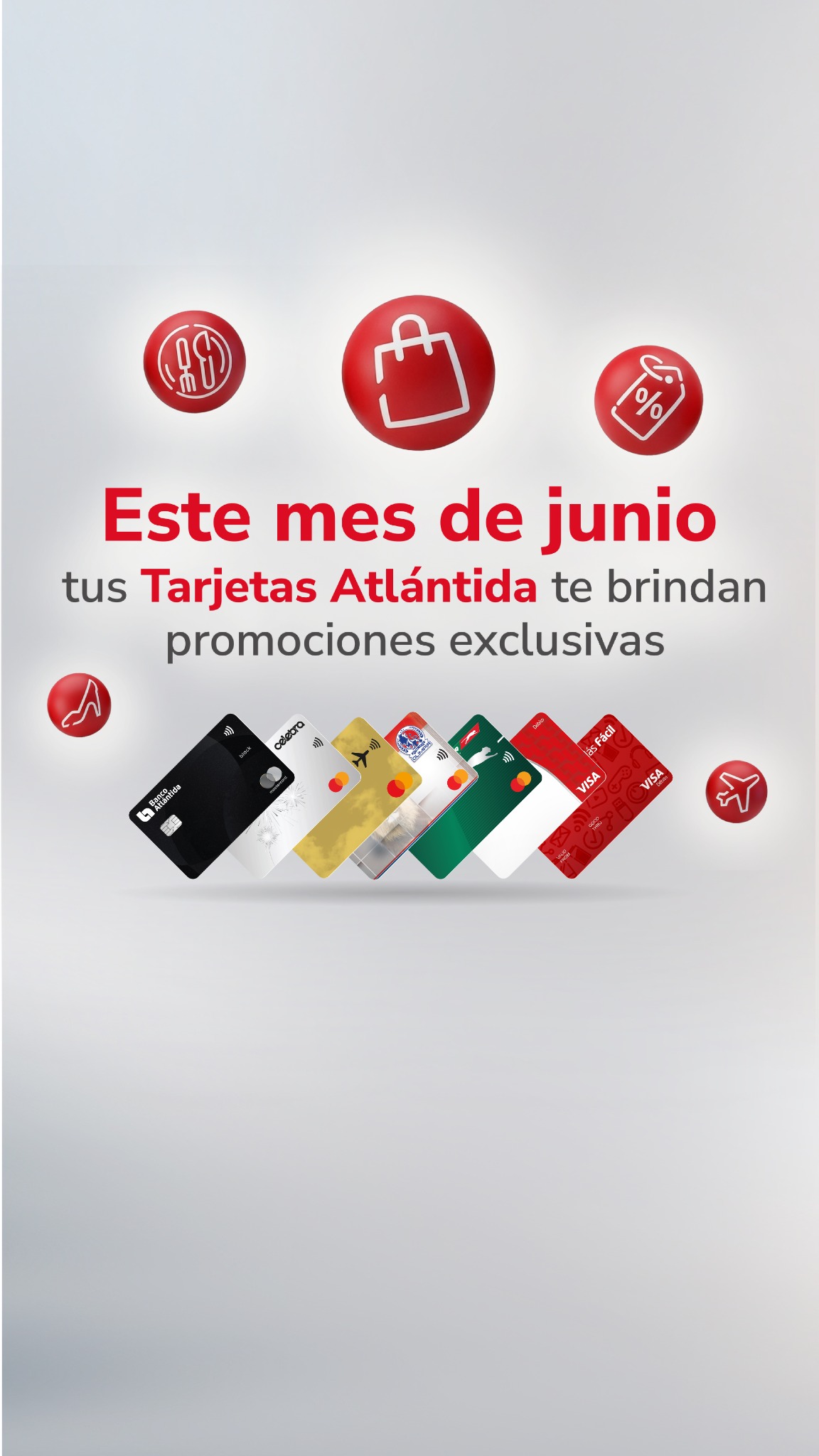 Banco Atlántida Honduras Facebook ad from Jun 12, 2026