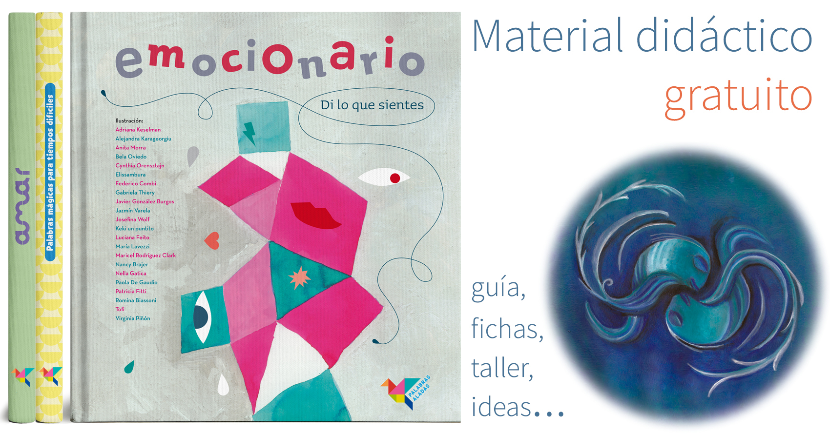 Emocionario Facebook ad: Material didáctico gratuito: Salud emocional y mental.