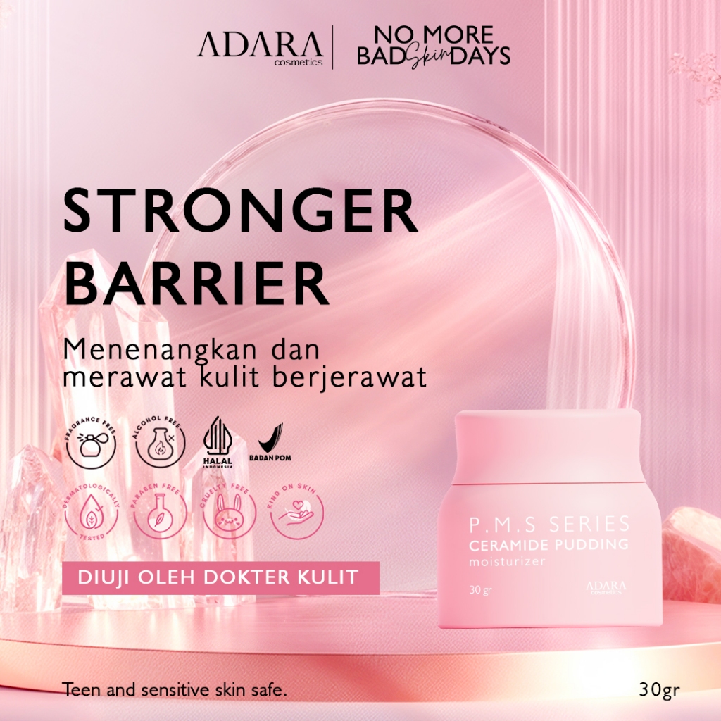 Adara Cosmetics Facebook ad: Kulit glowing bukan lagi mimpi~