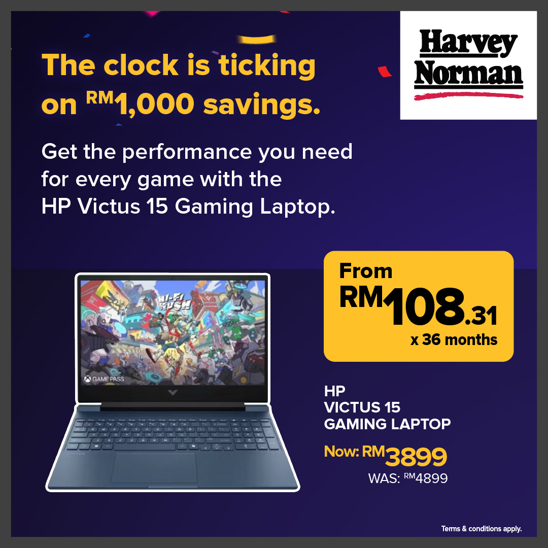 Harvey Norman Malaysia Facebook ad