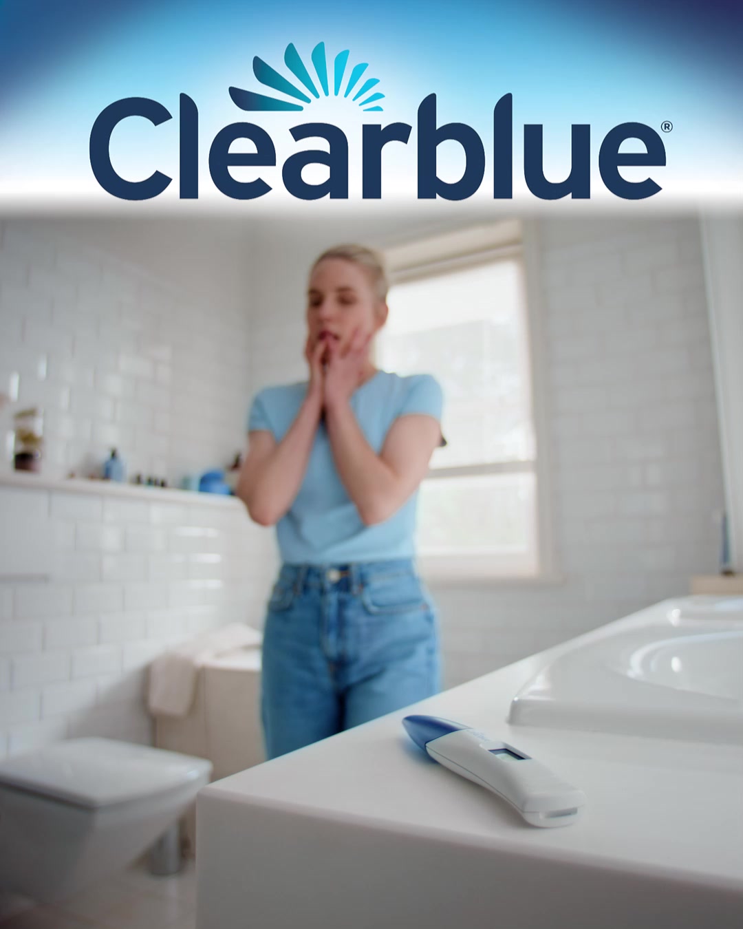 Clearblue France Facebook ad from Jul 1, 2026