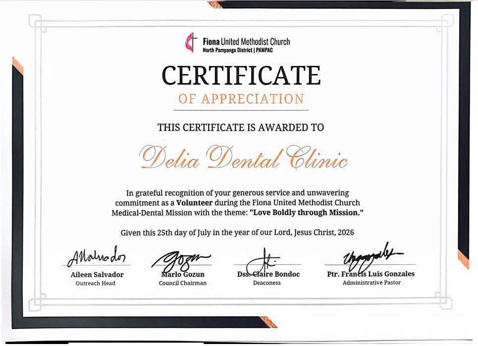 Delia Dental Clinic Facebook ad: A free dental care program was held directly…