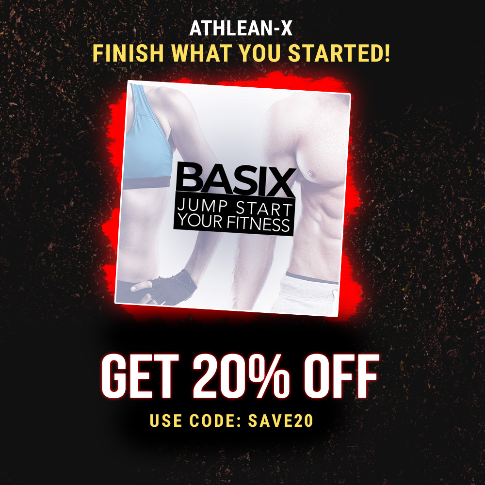 ATHLEAN-X Facebook ad: Get Your 20% Discount Before It's Gone.