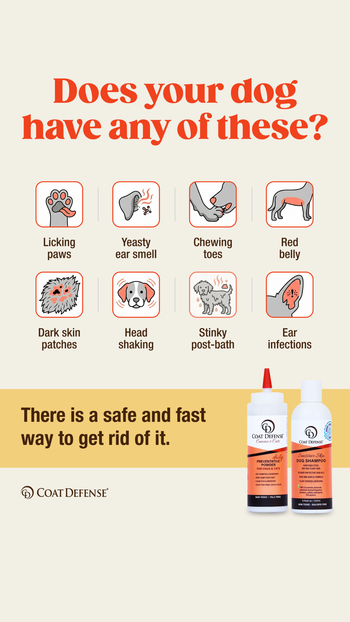 Coat Defense Facebook ad