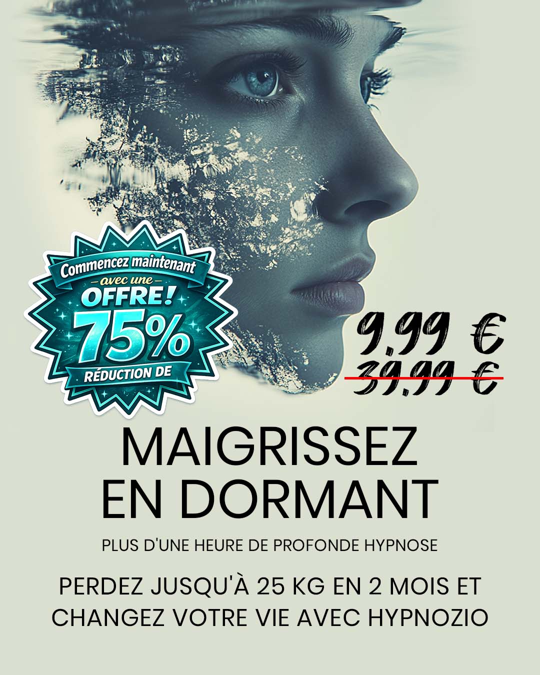 Hypnozio: power of hypnotherapy Facebook ad