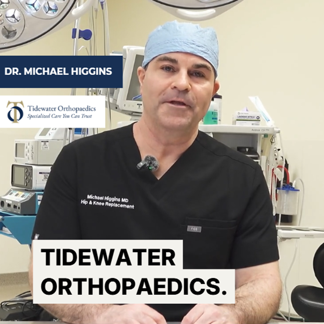Tidewater Orthopaedics Facebook ad from Apr 7, 2026